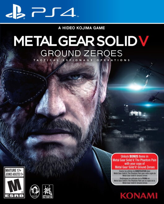 Metal Gear Solid V Ground Zero PS4