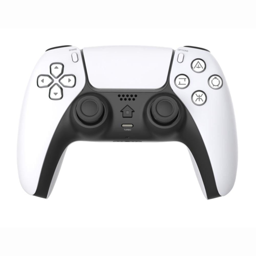 PlayX Wireless Controller for PS4/PS5/PC - White - GAMEBUY.IN