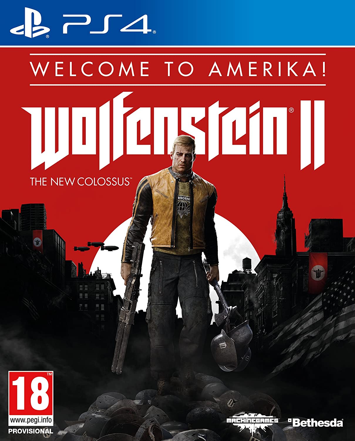 Wolfenstein II The New Colossus PS4 - GAMEBUY.IN