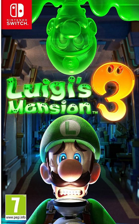 Luigis Mansion 3 Nintendo Switch (Without Box and Cover Art) (Pre-Owned)