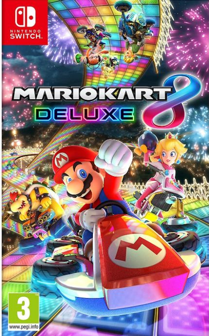 Mario Kart 8 Deluxe Nintendo Switch (Without Box and Cover Art) (Pre-Owned)