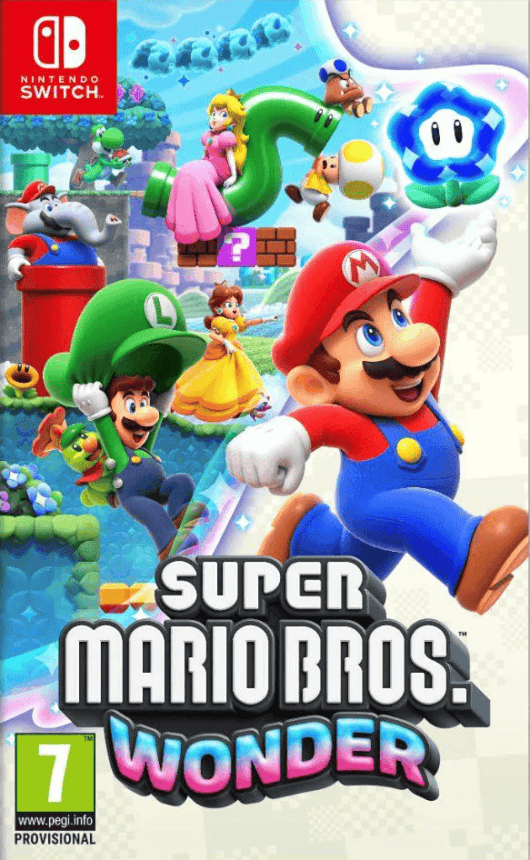 Super Mario Bros. Wonder Nintendo Switch (Without Box and Cover Art)  (Pre-Owned)