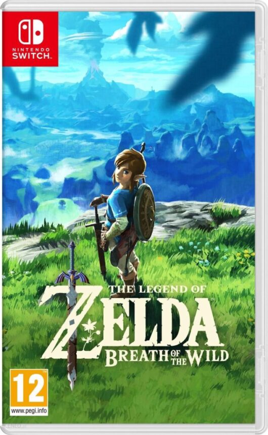 The Legend of Zelda Breath of the Wild Nintendo Switch (Without Box and Cover Art)  (Pre-Owned)