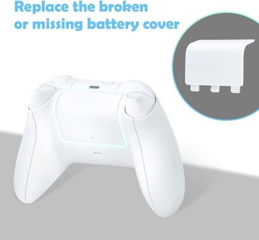 Xbox Series S/X Controller Battery Cover - White