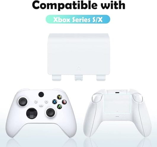 Xbox Series S/X Controller Battery Cover - White