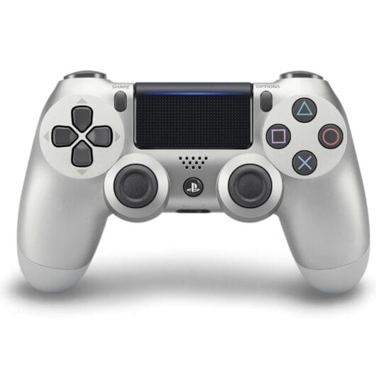 Sony DualShock 4 Wireless Bluetooth Controller - Silver (Pre-Owned)