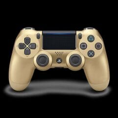 Sony DualShock 4 Wireless Bluetooth Controller - Golden (Pre-Owned)