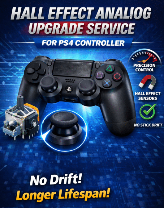 Buy Hall Effect Sensor Analog Upgrade for PS4 Controller - GAMEBUY